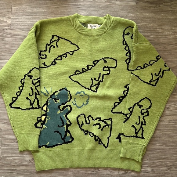Aelfric Eden Dinosaur Sweater Knit Top 
